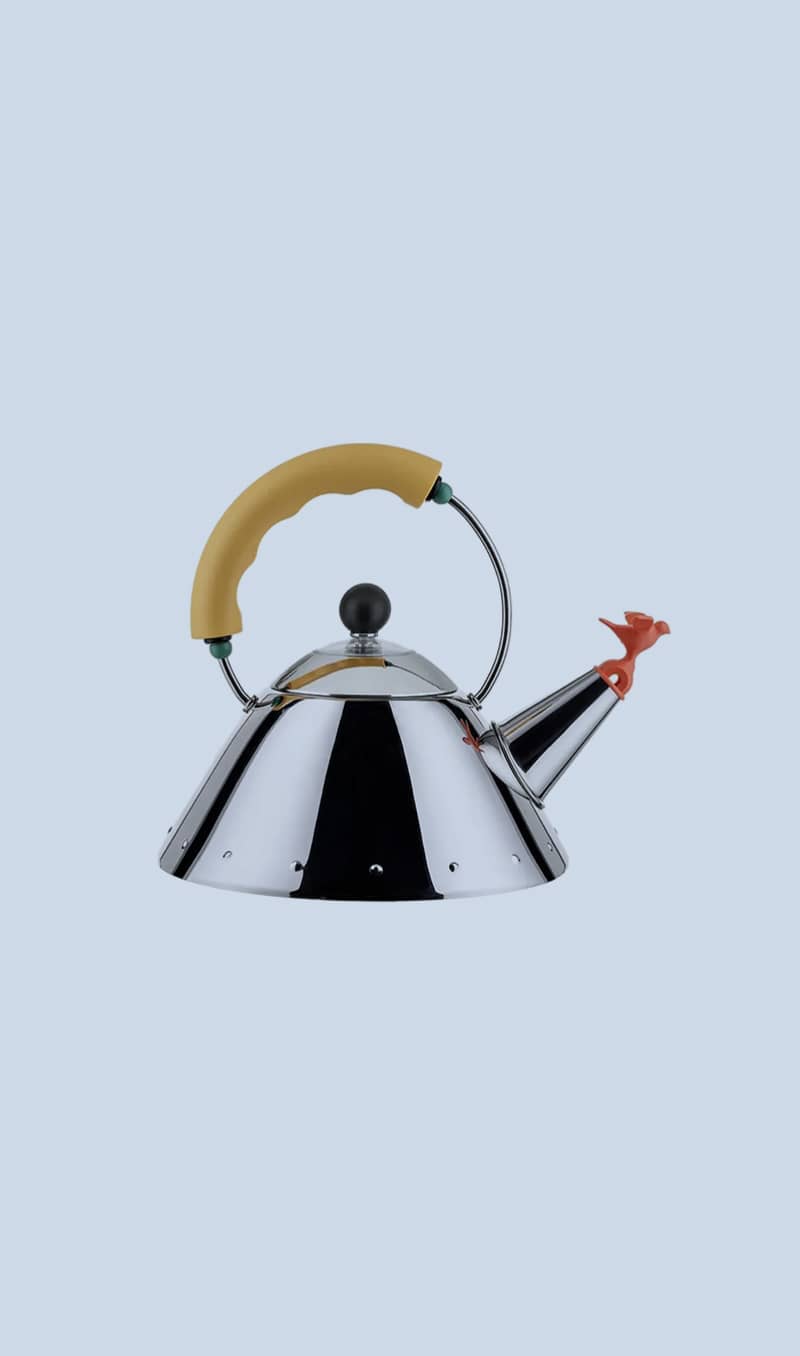 Whistling Bird Kettle by Michael Graves