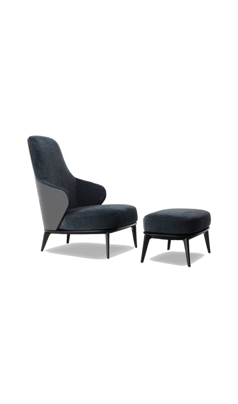 Leslie Armchair by Rodolfo Dordoni