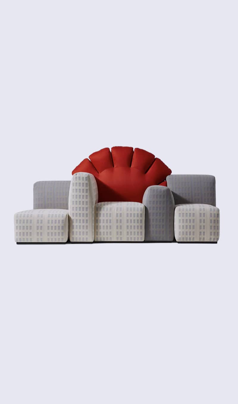 Tramonto A New York Sofa by Gaetano Pesce